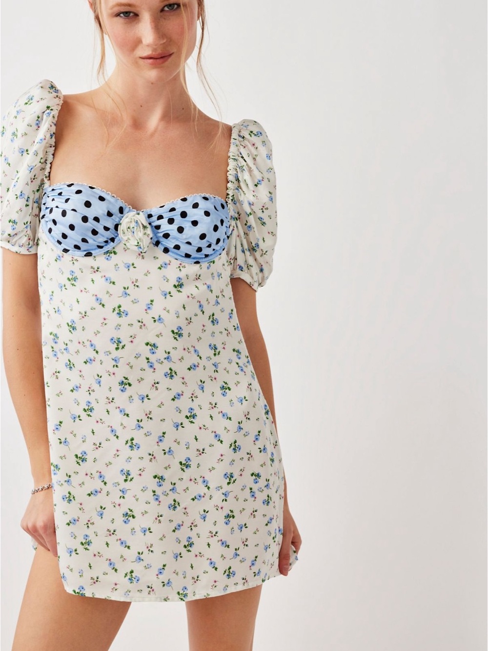 For Love & Lemons Colby Mini Dress